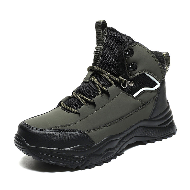 Men’s Leather Lined Hiking Boots for Winter