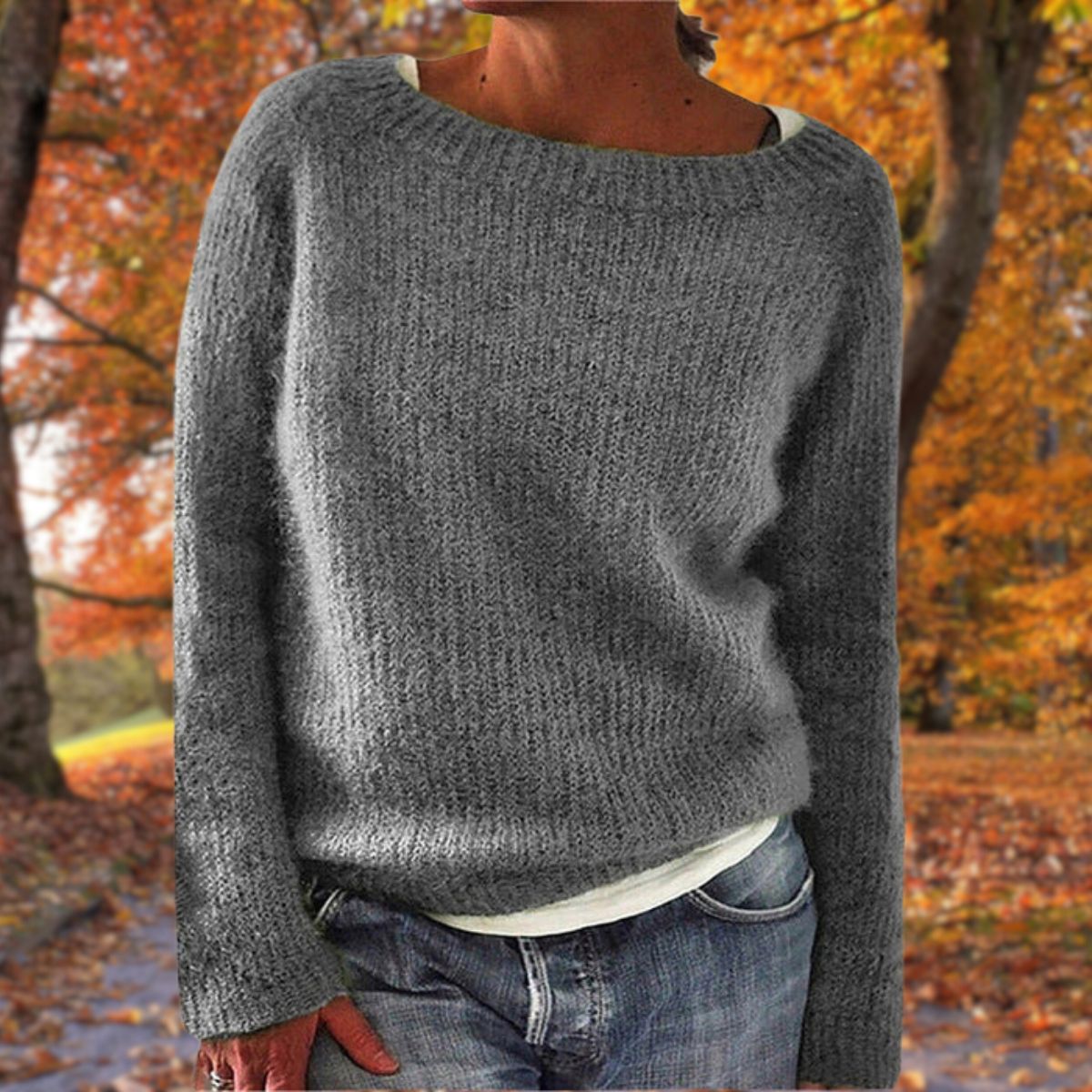 Women’s Wool Knit Jumper for Autumn and Winter