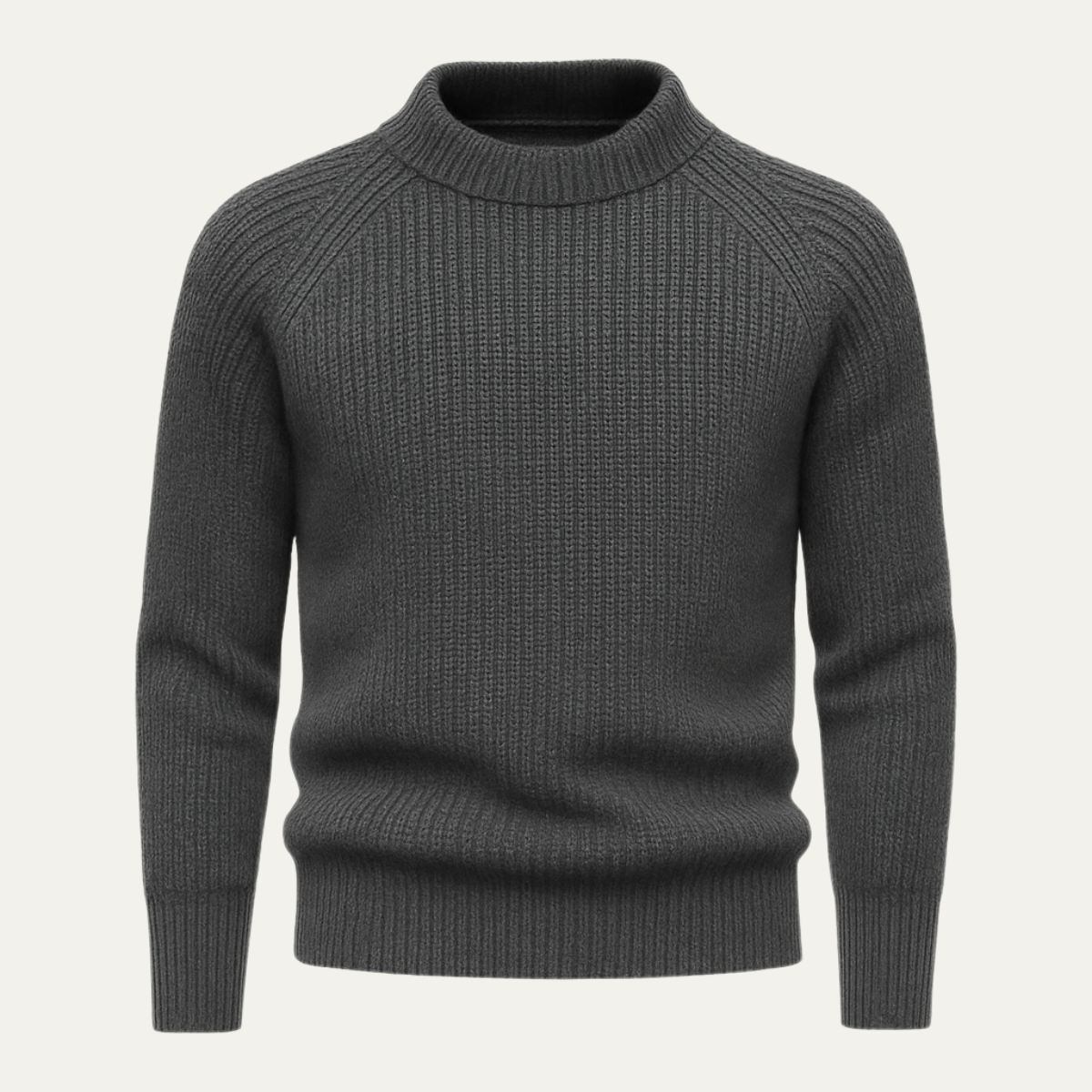 Men’s Wool Crew Neck Knit Jumper for Winter