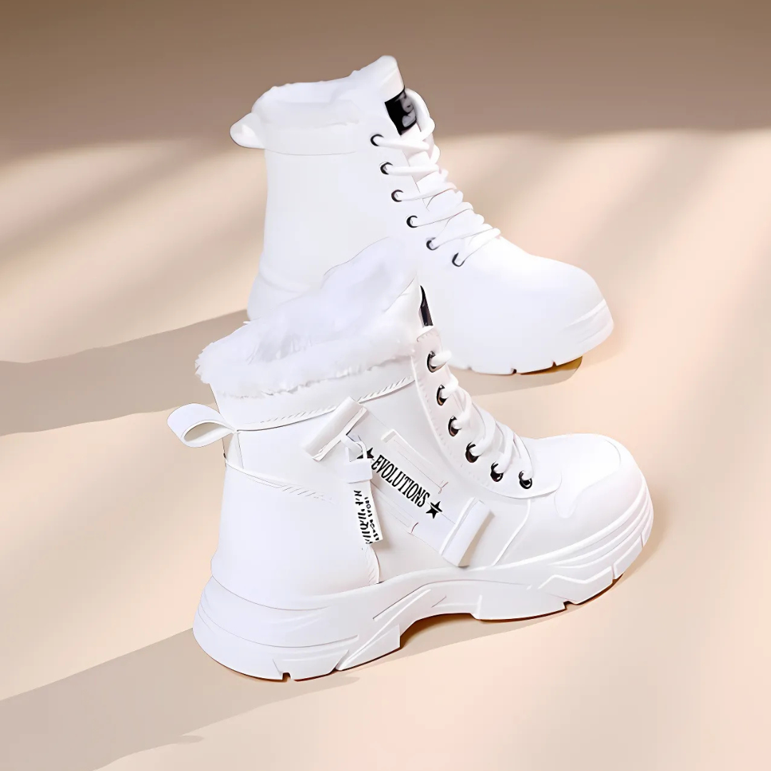 Women’s Leather Lined Ankle Boots for Winter