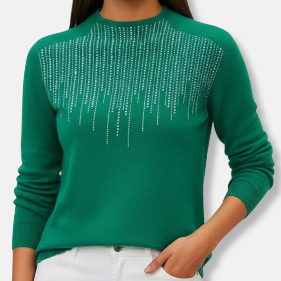 Women's Wool Knit Jumper for Winter