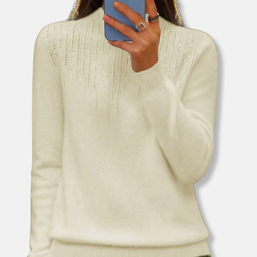 Women's Wool Knit Jumper for Winter