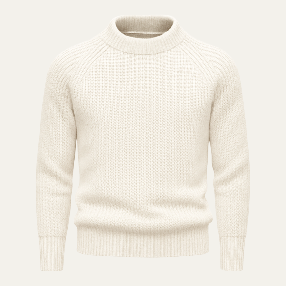 Men’s Wool Crew Neck Knit Jumper for Winter