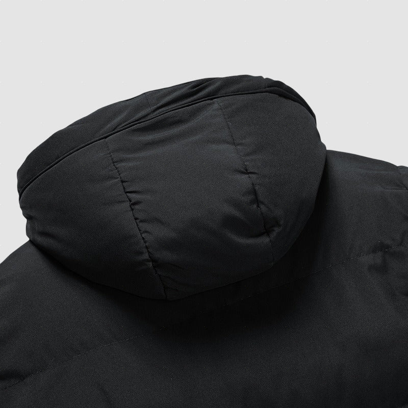 Men’s Long Down Puffer Coat for Winter