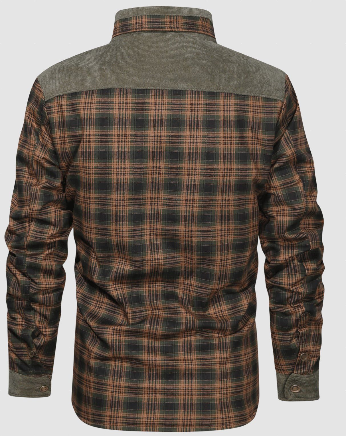 Men’s Fleece Lined Shirt Jacket for Winter