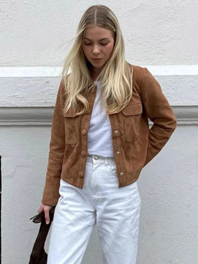 Women’s Leather Jacket for Winter