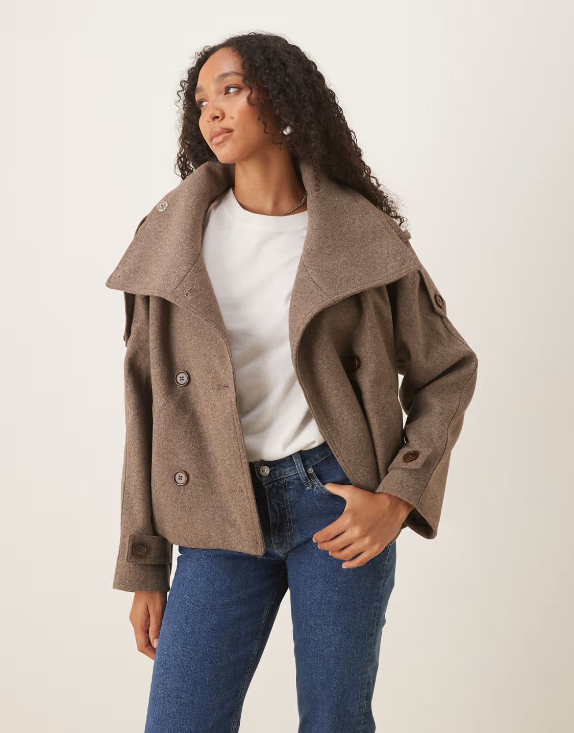 Women’s Wool Blend Winter Jacket