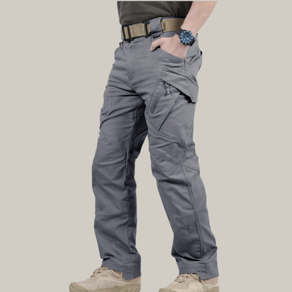 Men’s Cotton Cargo Trousers with Utility Fit for Winter