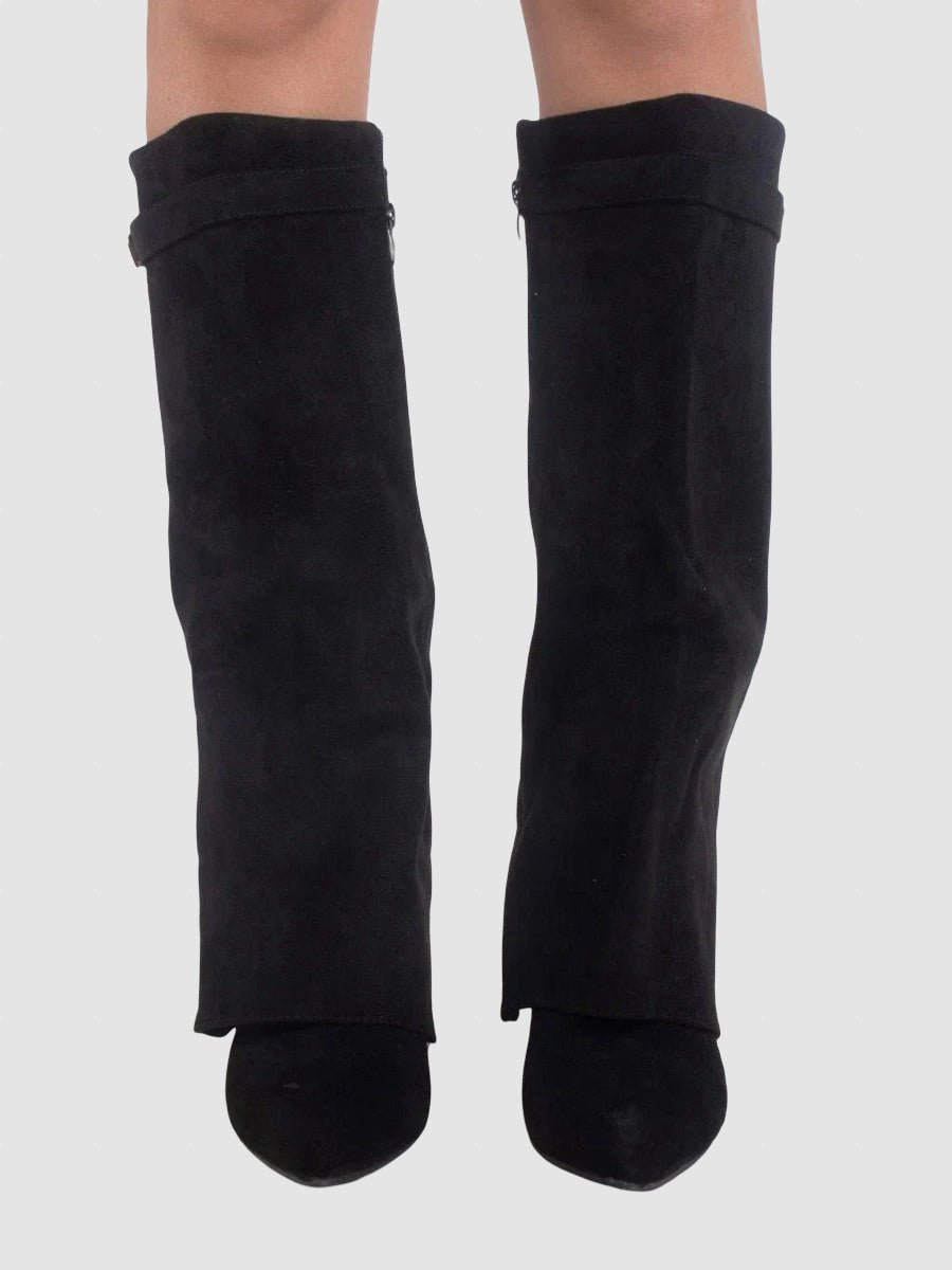 Women’s Suede Knee-High Boots | Winter Comfort Footwear