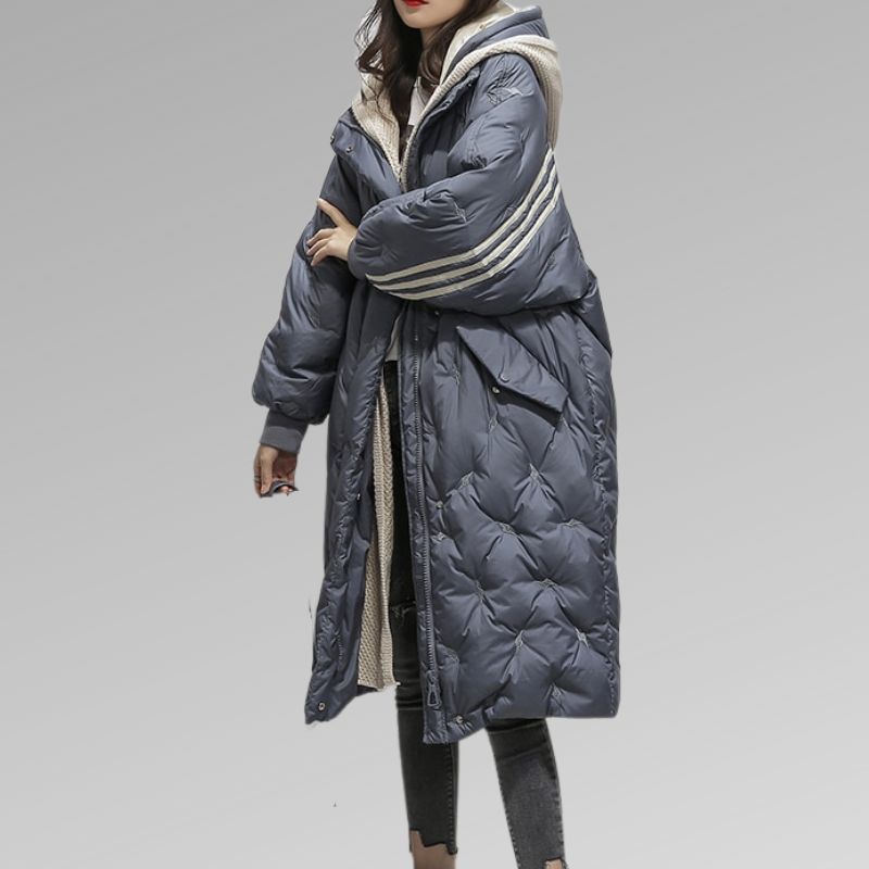 Women's Long Puffer Coat Winter