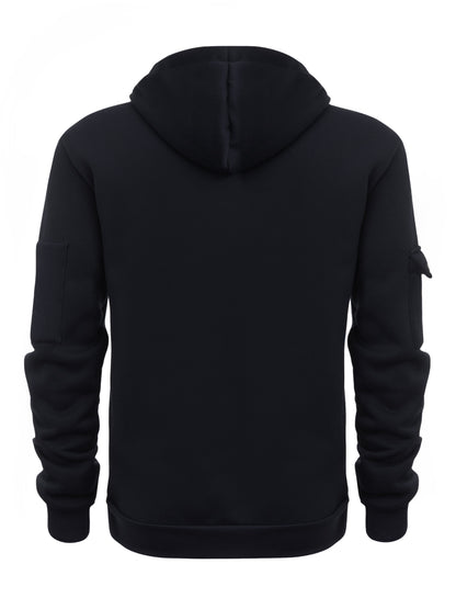 Men's Sturdy Outdoor Zip Hoodie 4X8J3M