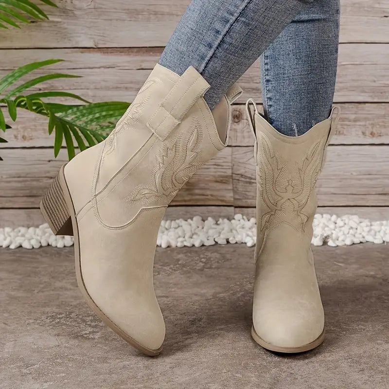 Women’s Heeled Cowgirl Boots | Winter
