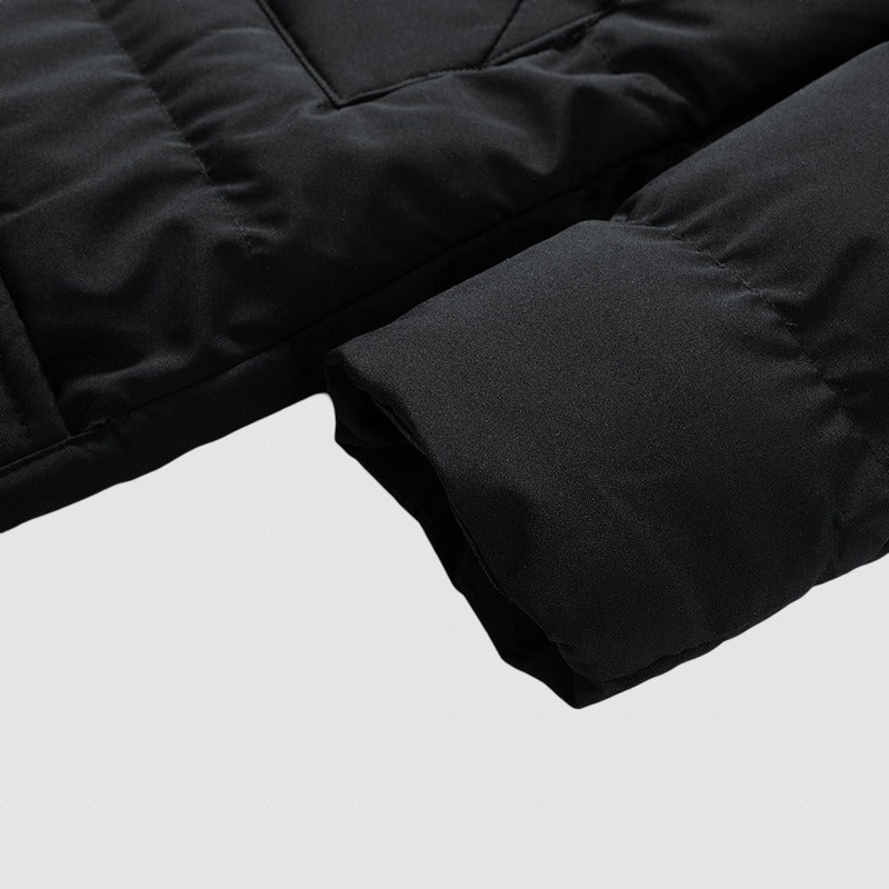 Men’s Long Down Puffer Coat for Winter