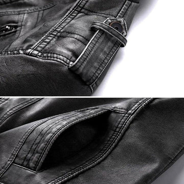 Men’s Leather Jacket for Winter