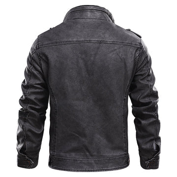 Men’s Leather Jacket for Winter