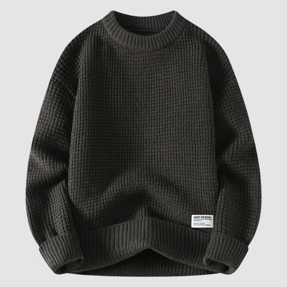 Men’s Winter Knit Jumper | Warm Wool-Blend Sweater for Cold Weather