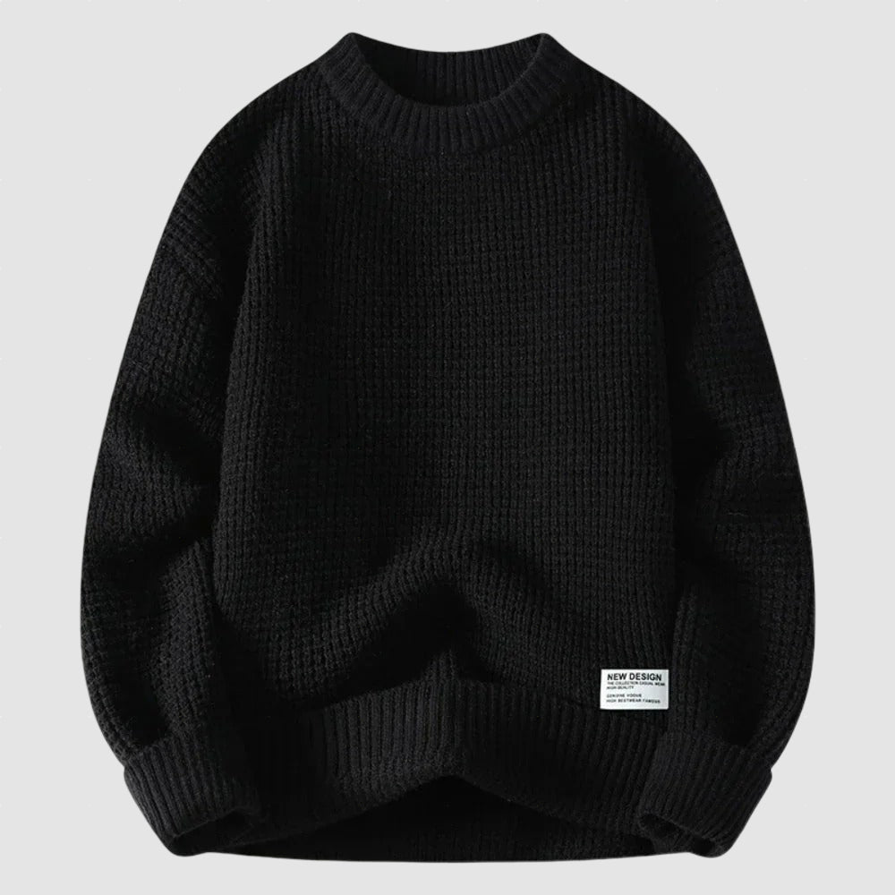 Men’s Winter Knit Jumper | Warm Wool-Blend Sweater for Cold Weather