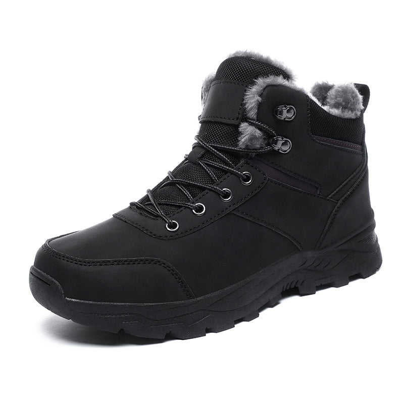 Men’s Leather Lined Hiking Boots for Winter