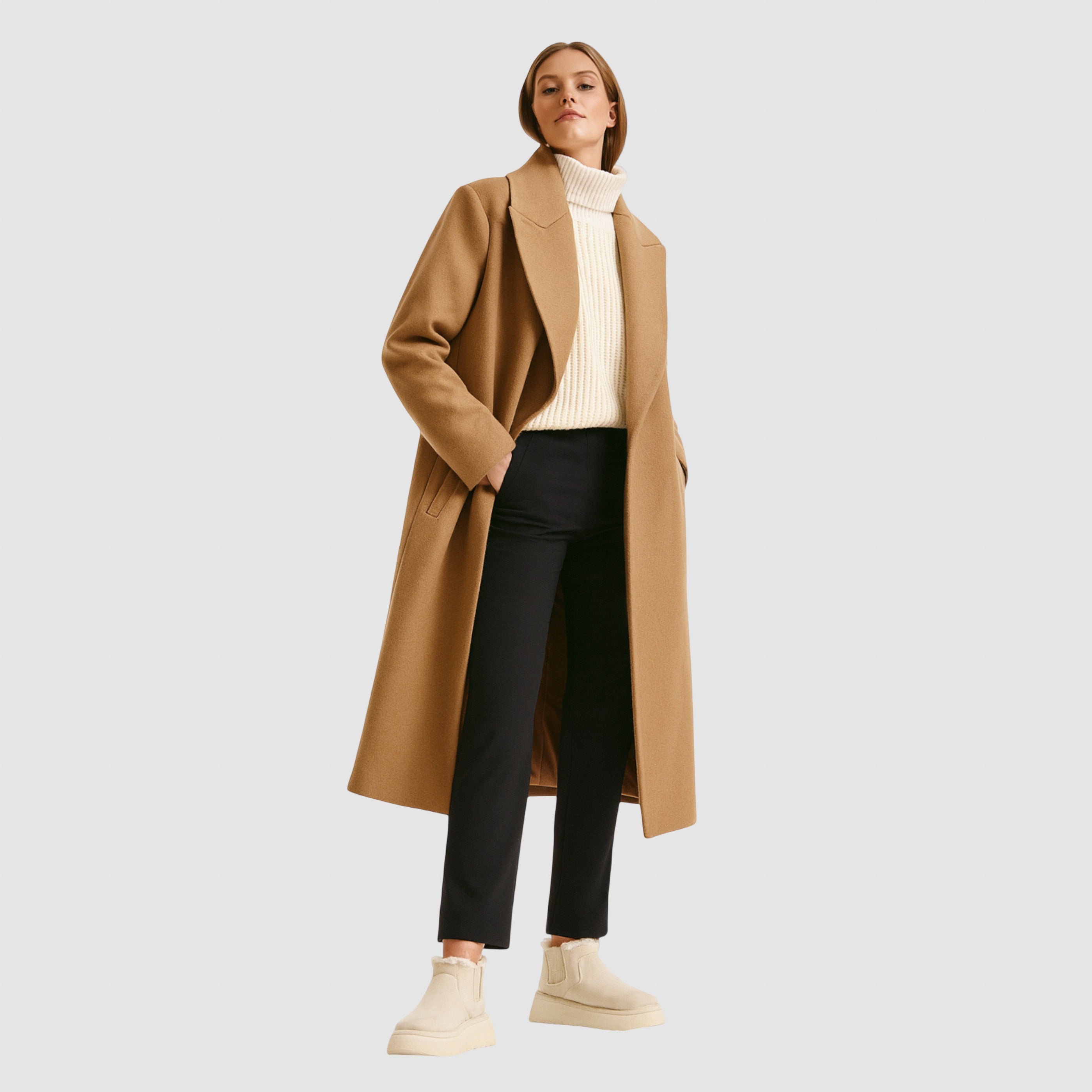 Women’s Ankle Boots Leather Fleece Lined Winter Shoes