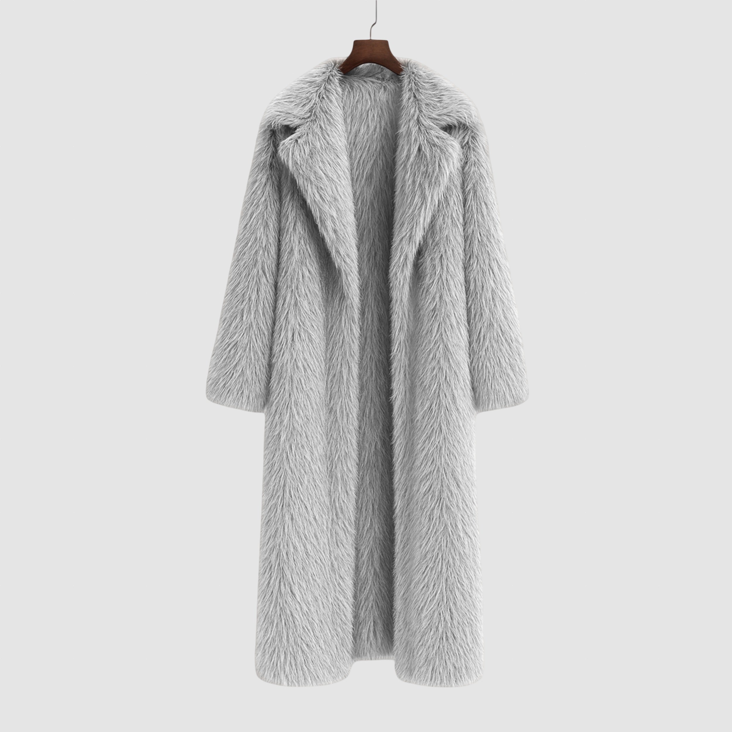 Women’s Faux Fur Long Coat Winter Outerwear