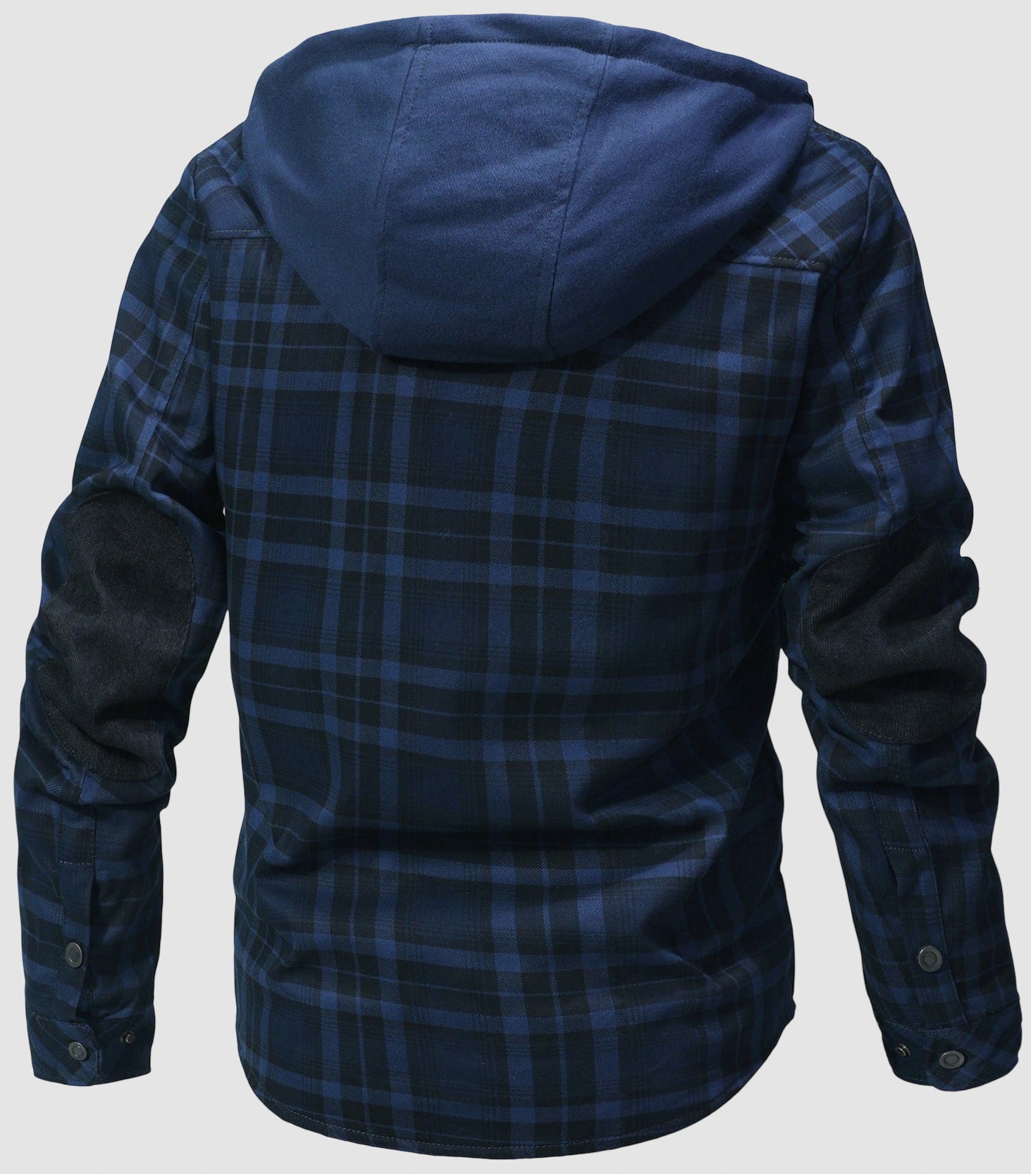 Men’s Hooded Fleece Lined Shirt Jacket for Winter