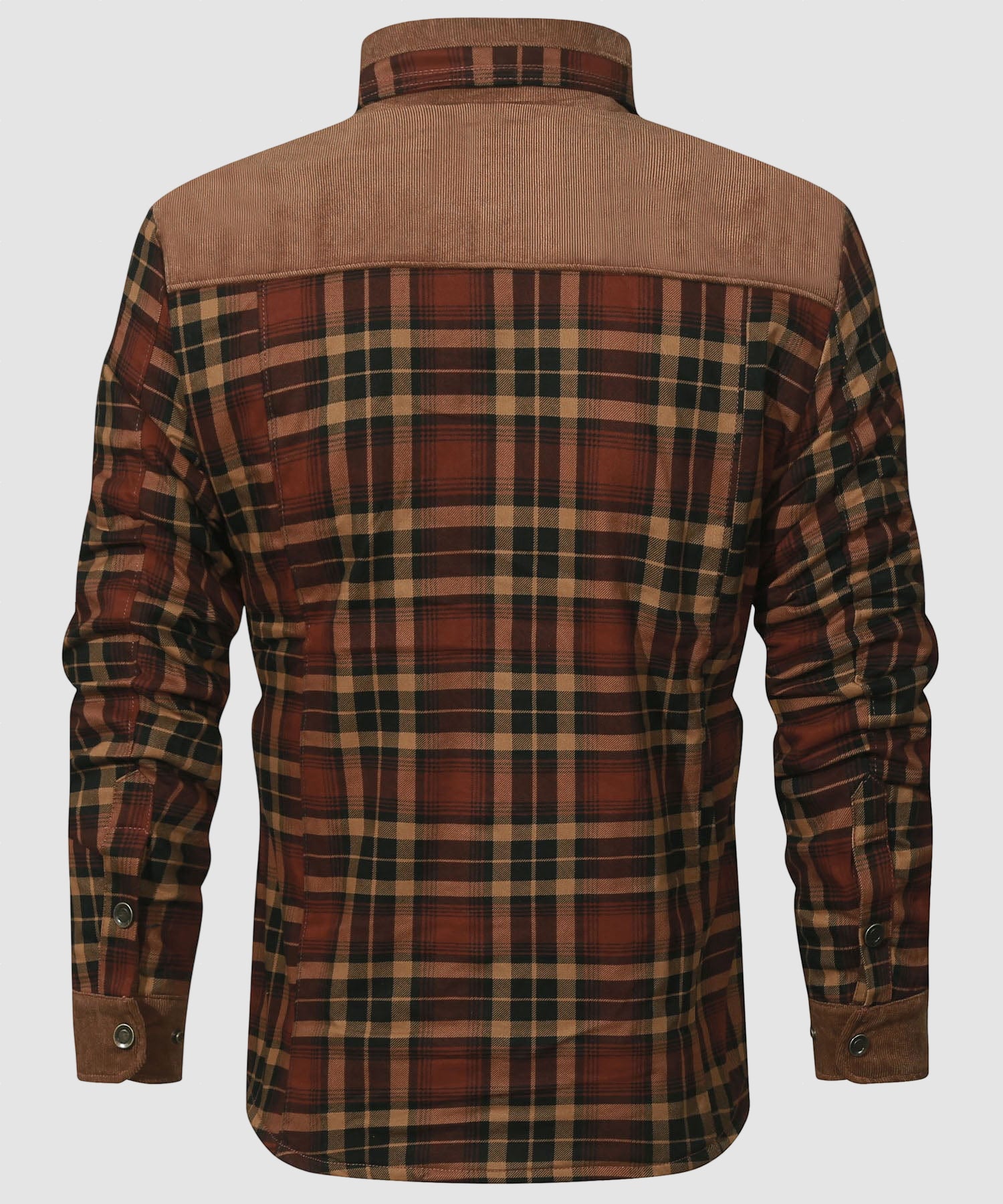 Men’s Fleece Lined Shirt Jacket for Winter