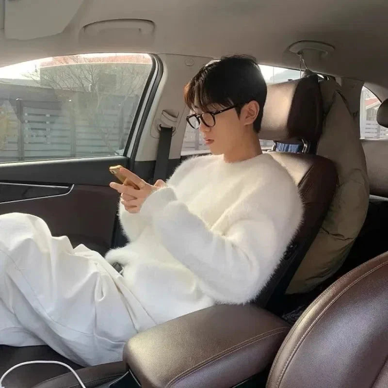 Men’s Wool Knit Jumper for Winter Wear