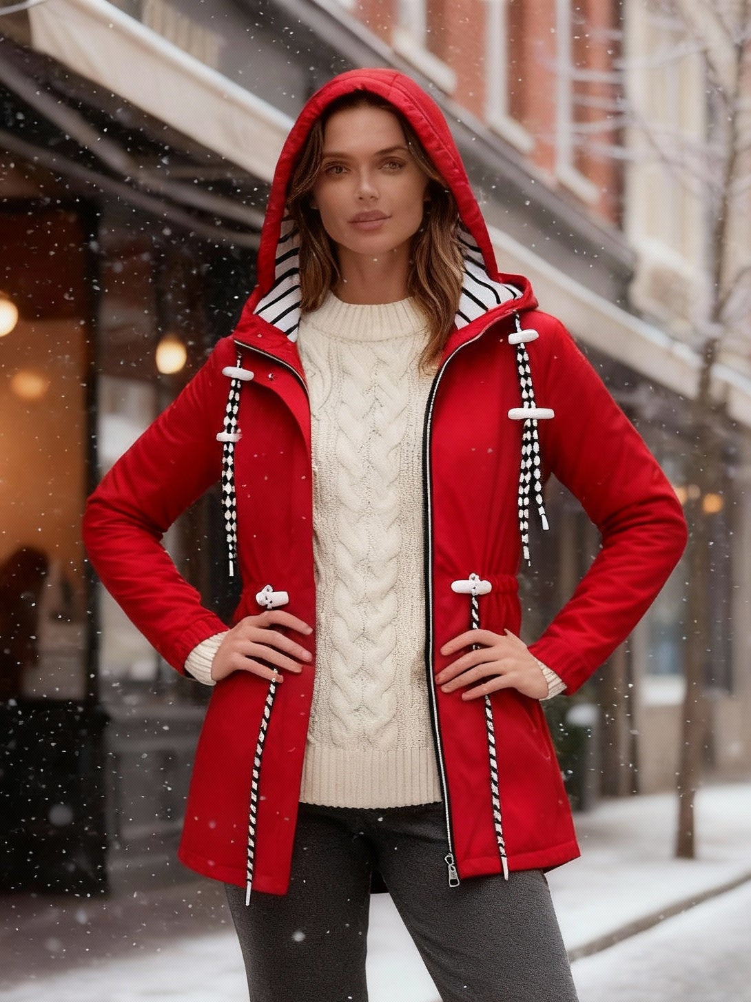 Women’s Lightweight Cotton Jacket for Winter
