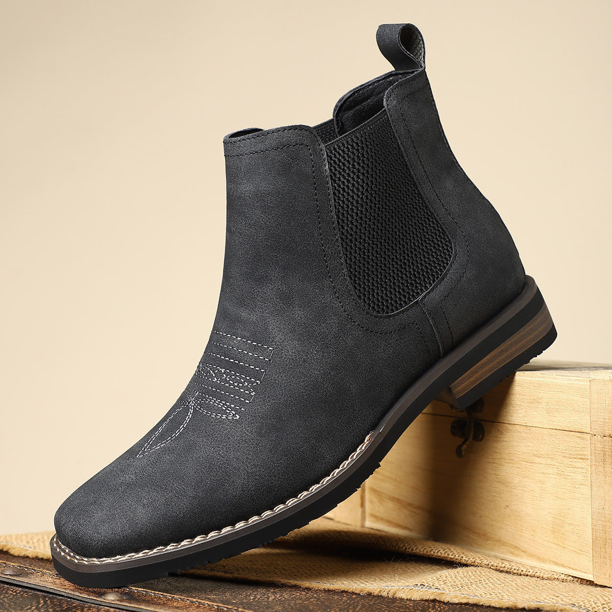 Men’s Leather Chelsea Boots for Winter