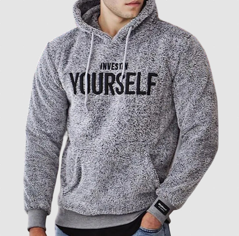 Men’s Fleece Hoodie for Winter
