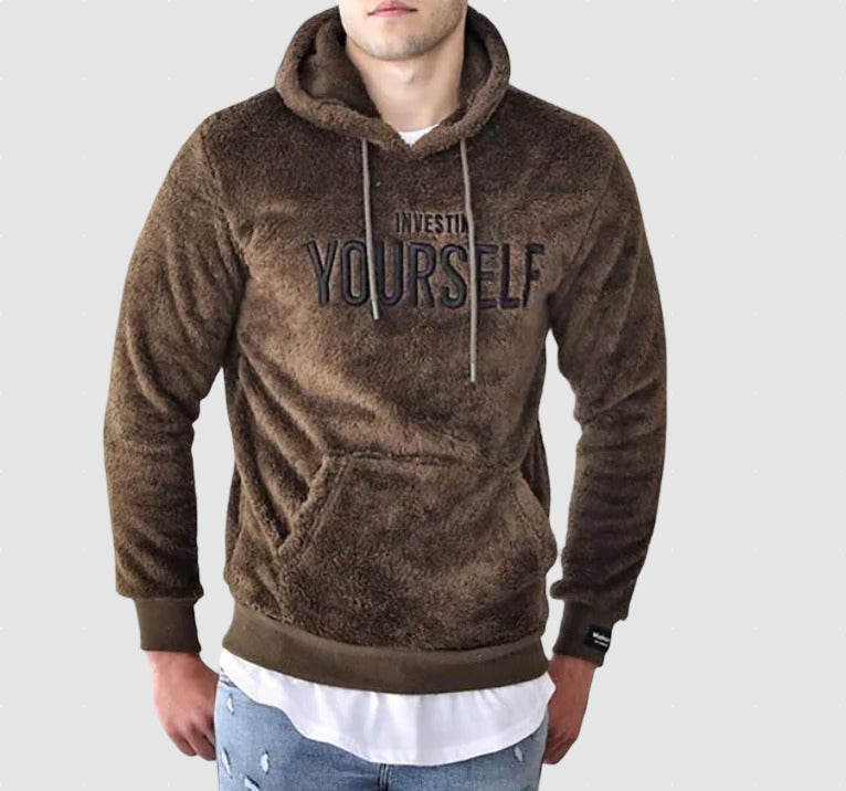Men’s Fleece Hoodie for Winter