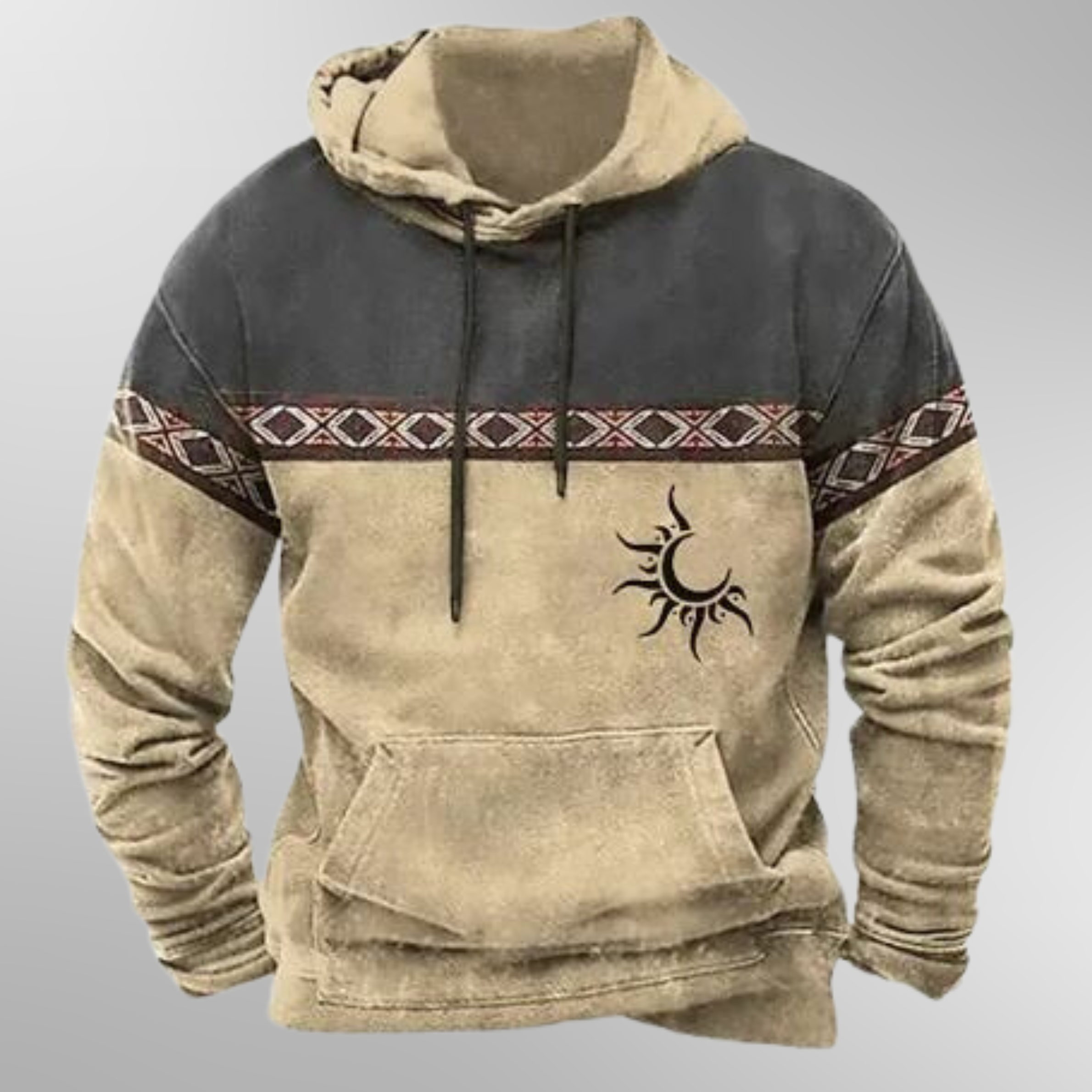 Men’s Cotton Fleece Hoodie for Winter
