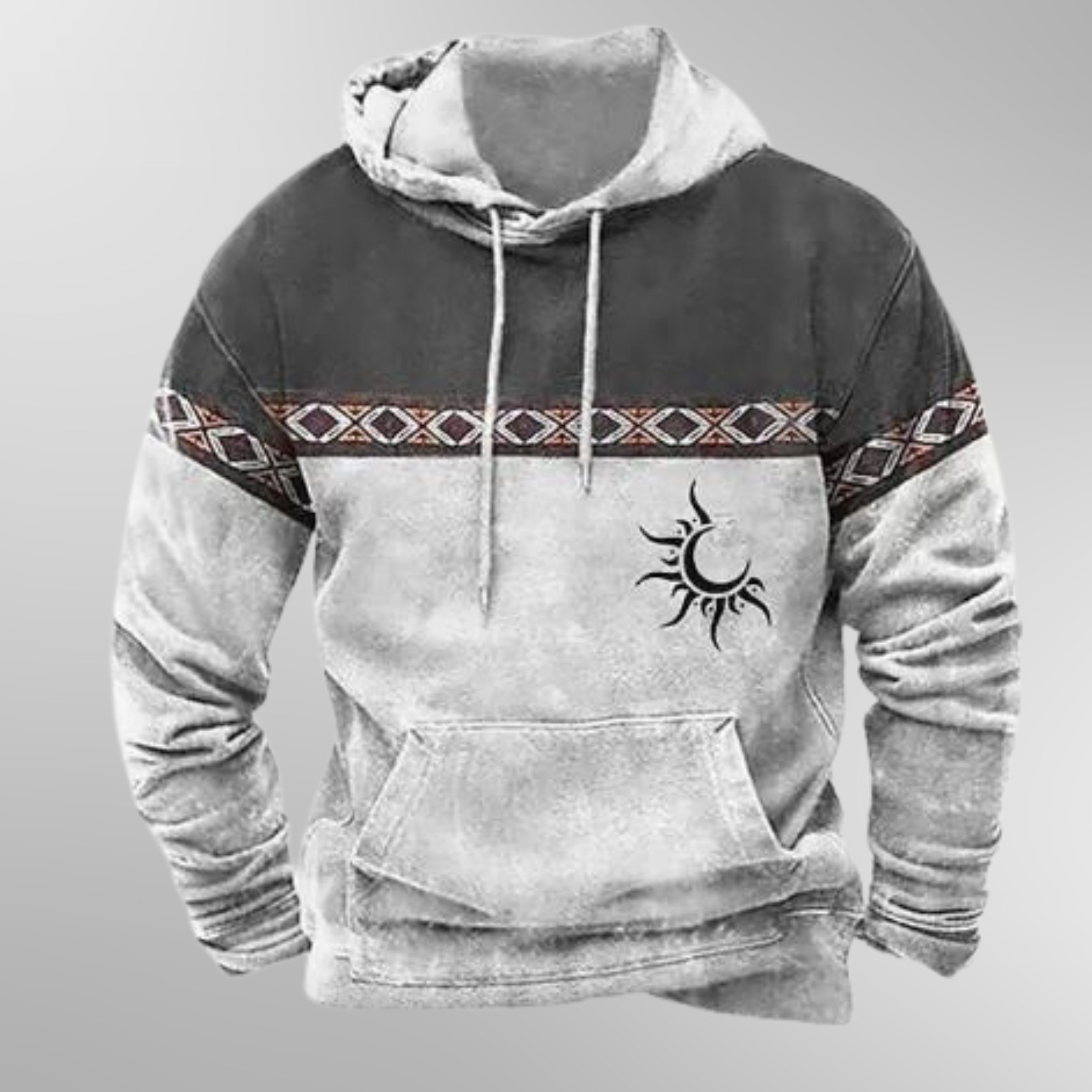 Men’s Cotton Fleece Hoodie for Winter