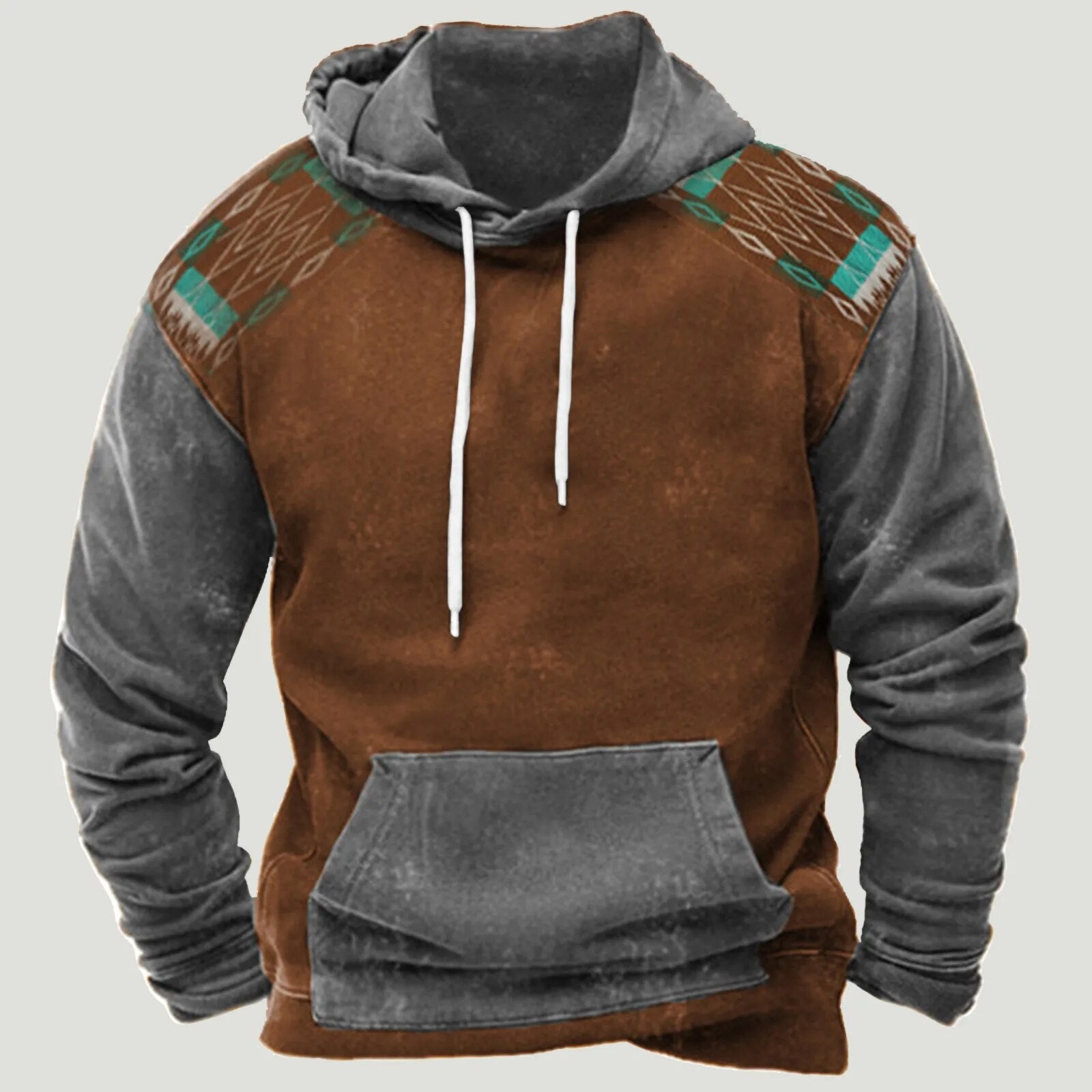 Men’s Cotton Fleece Hoodie for Winter
