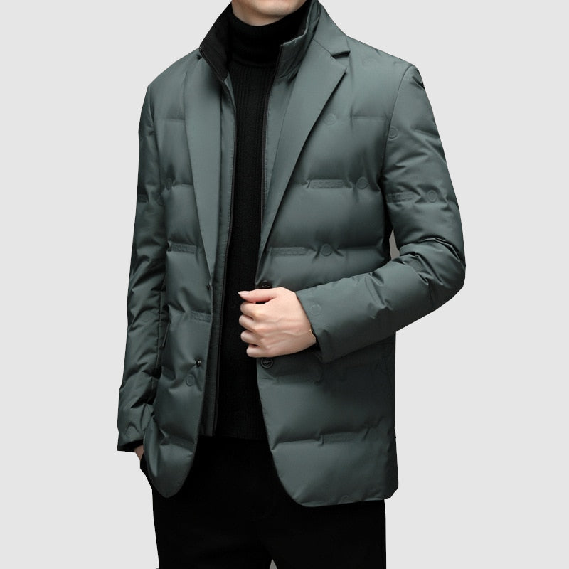 Men’s Padded Down Jacket for Winter
