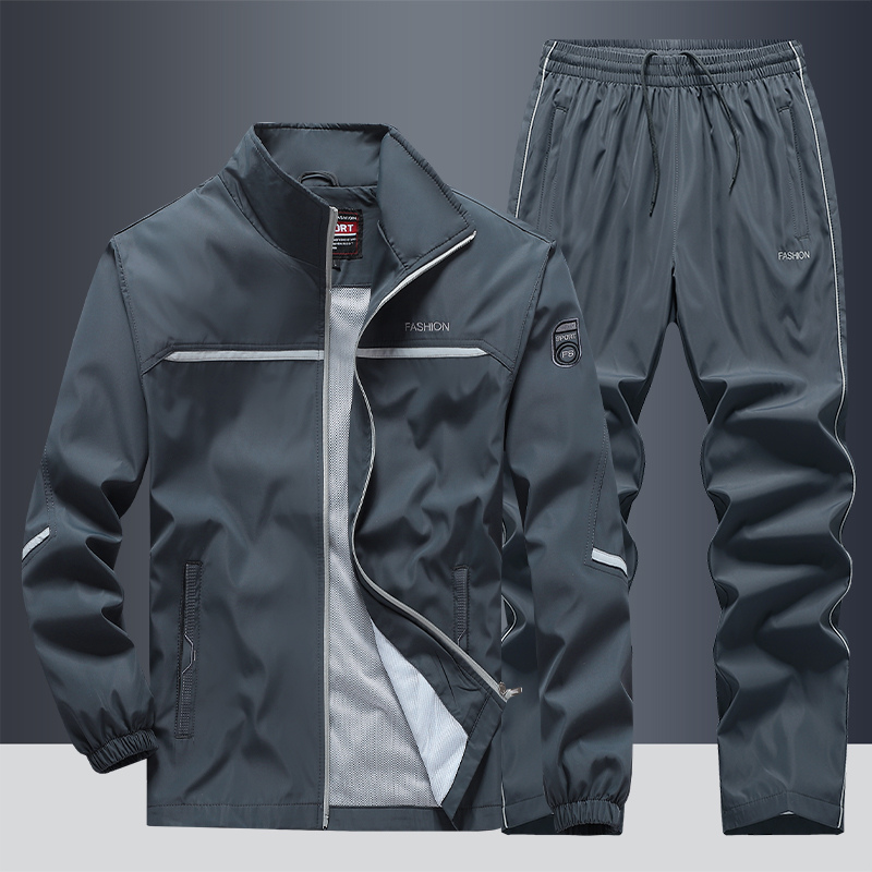 Men’s Fleece Tracksuit Set for Winter Everyday Wear