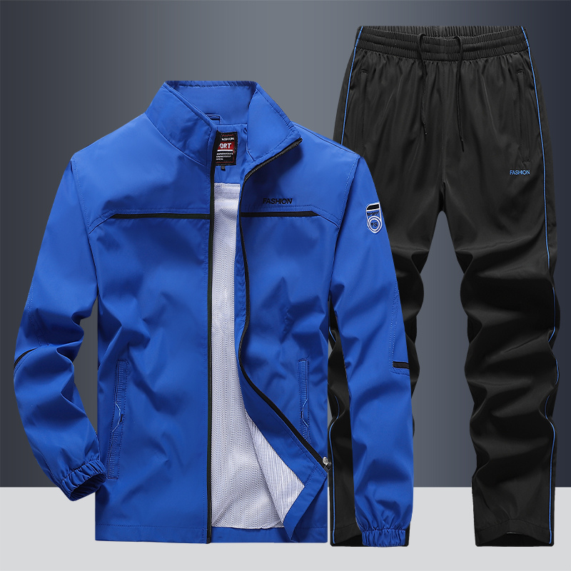 Men’s Fleece Tracksuit Set for Winter Everyday Wear