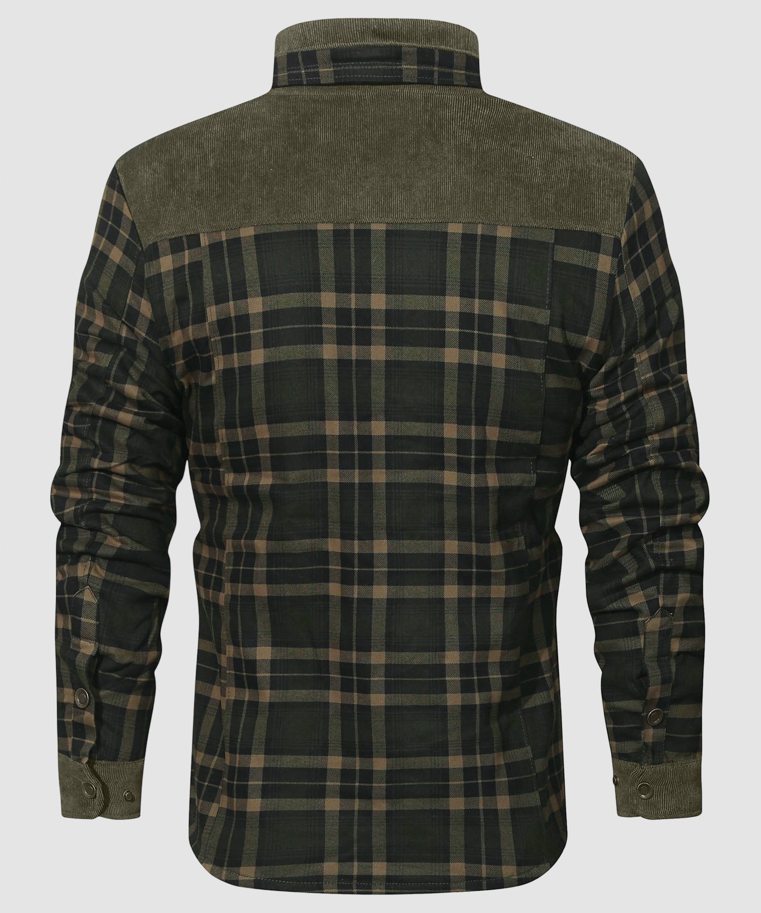Men’s Fleece Lined Shirt Jacket for Winter