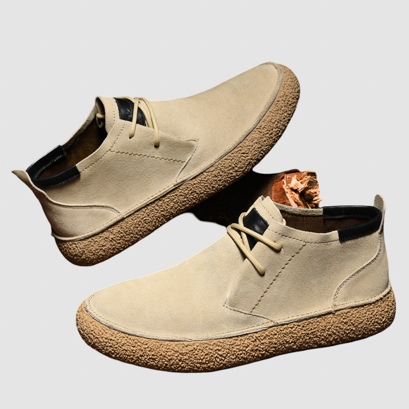 Men’s Suede Casual Shoes | Lightweight Winter Footwear