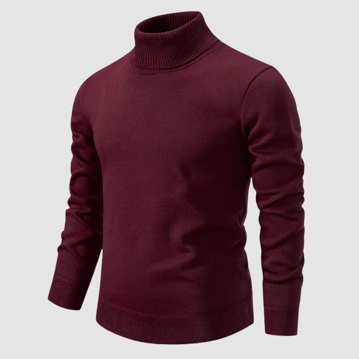 Men’s Merino Wool Turtleneck Sweater | Winter Knit Pullover