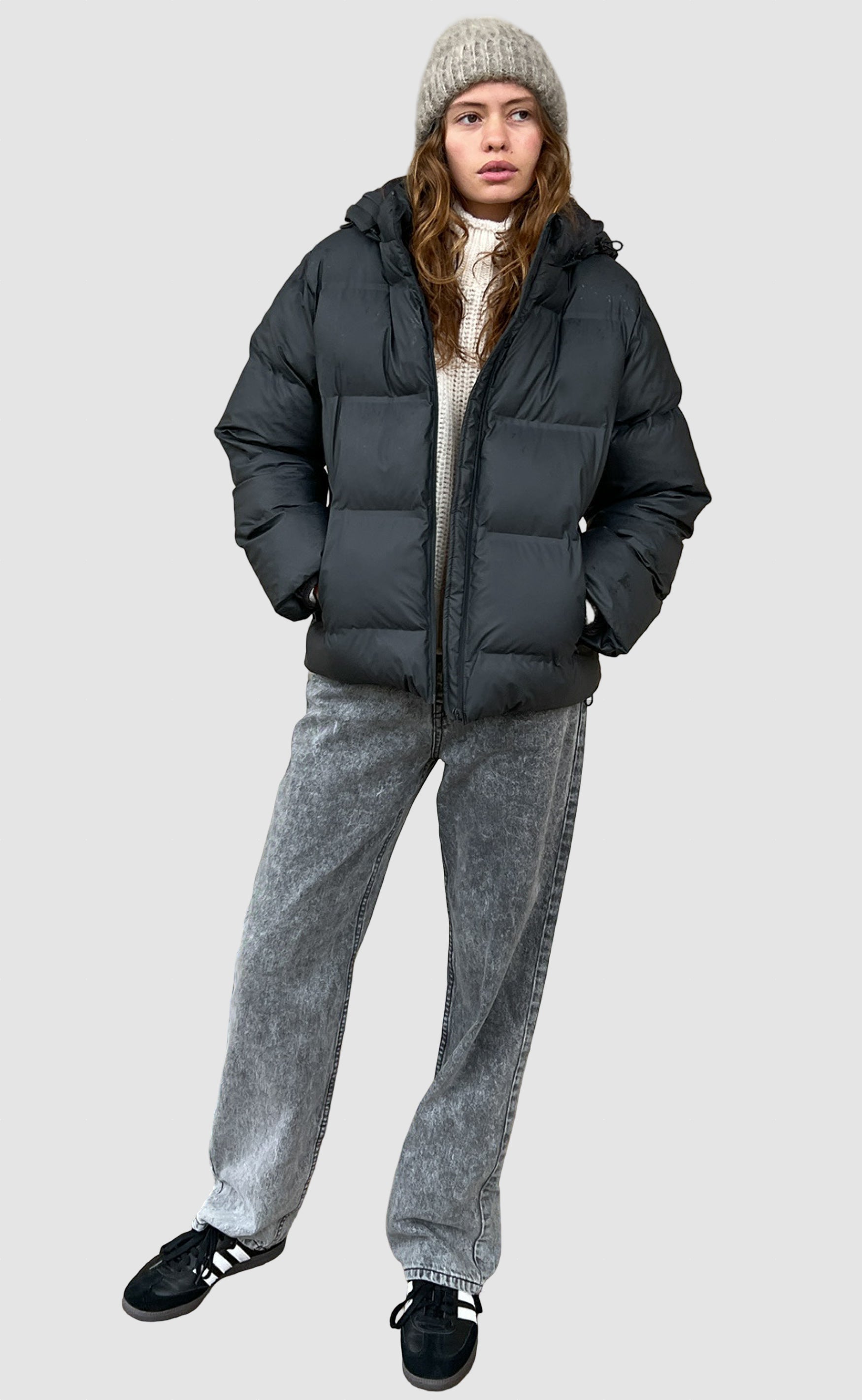 Women’s Puffer Jacket with Insulated Padding for Winter