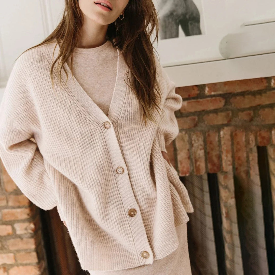 Women’s Wool Knit Cardigan for Winter Wear