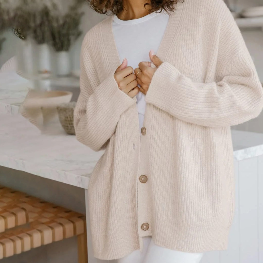 Women’s Wool Knit Cardigan for Winter Wear