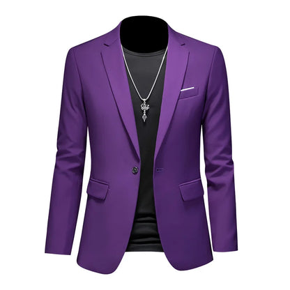 Men's Elegant Dress Blazer 5H2J4M1