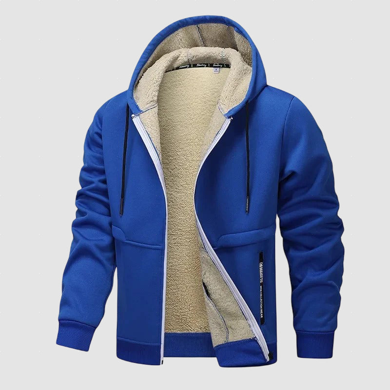 Men’s Winter Fleece Hoodie | Warm Lined Hoodie for Winter