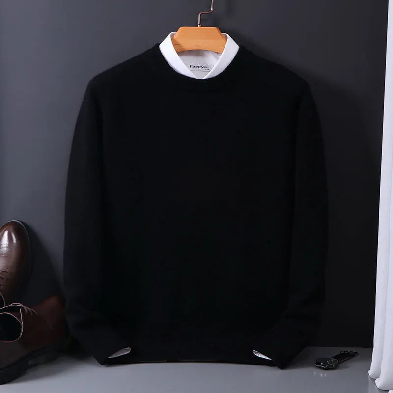 Men’s Crew Neck Jumper | Knitted