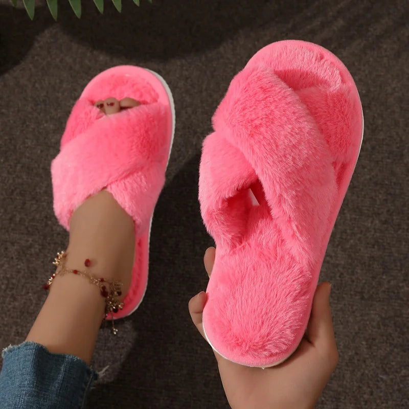 Women’s Flat Slippers | Winter