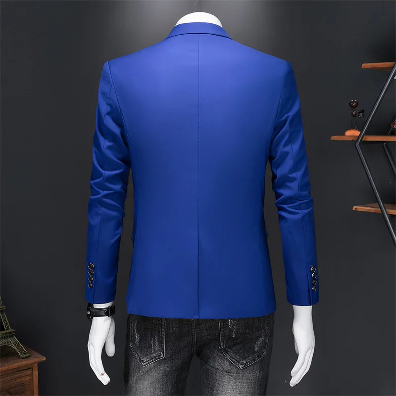 Men's Elegant Dress Blazer 5H2J4M1