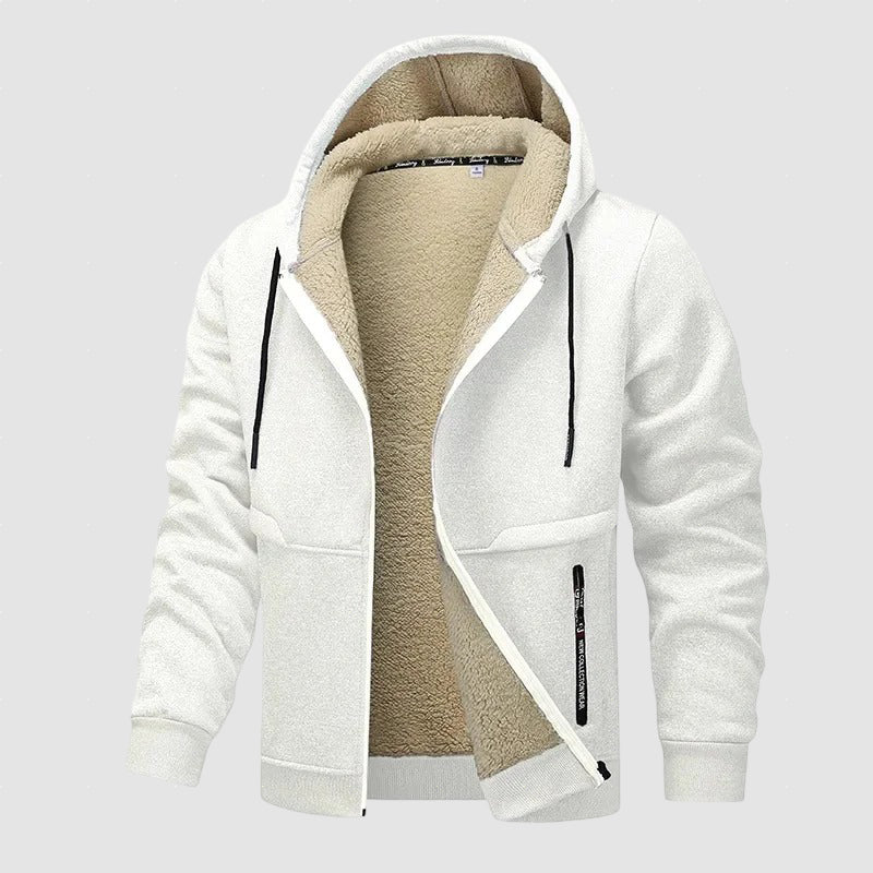 Men’s Winter Fleece Hoodie | Warm Lined Hoodie for Winter