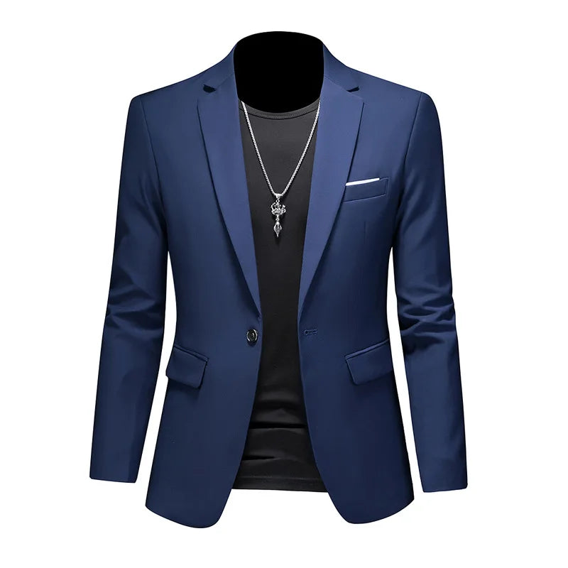 Men's Elegant Dress Blazer 5H2J4M1